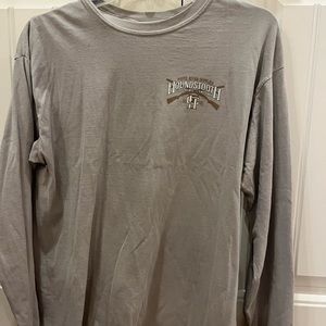 Light green Houndstooth long sleeve shirt